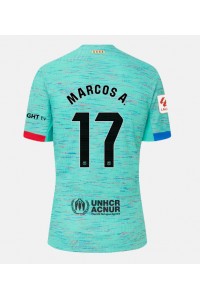 Barcelona Marcos Alonso #17 Jalkapallovaatteet Kolmaspaita 2023-24 Lyhythihainen
